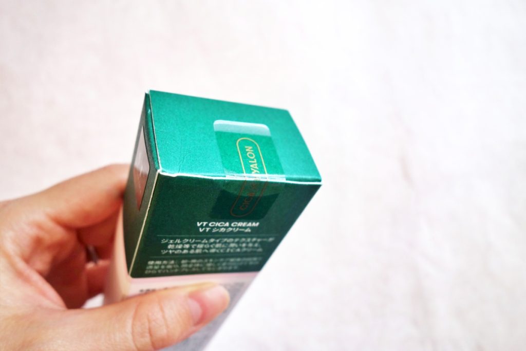 VT CICA CREAM開封